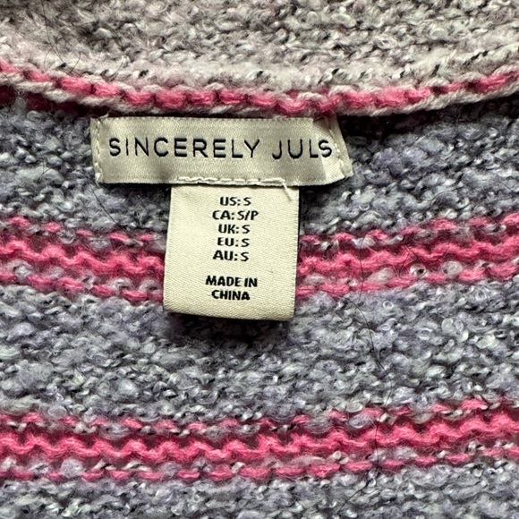 Sincerely Jules Pink and Orange Floral Cardigan - Picture 2 of 3